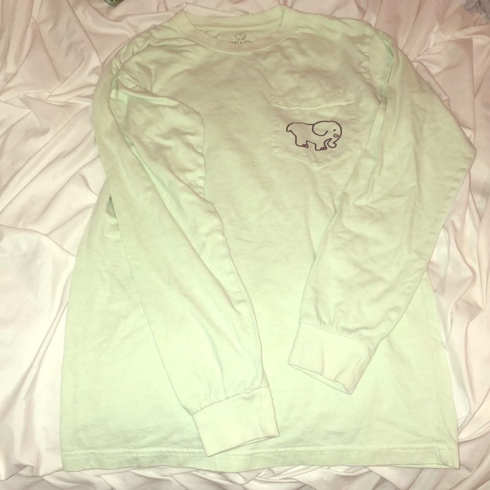 ❌SOLD❌ivory ella long sleeved tee.